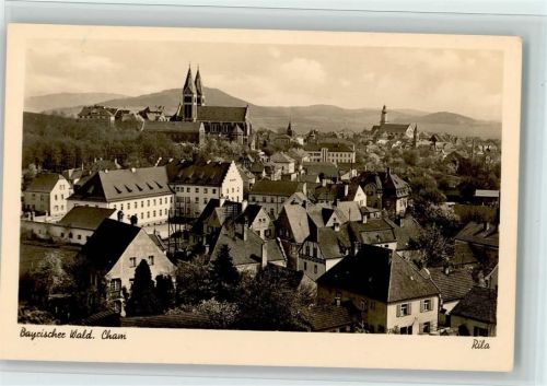 Cham Blick auf Cham Foto Rila