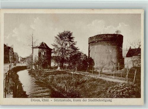 Düren Stürtzstraße reste der Stadtbefestigung