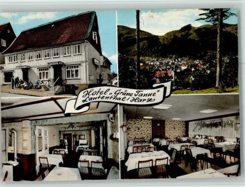 Lautenthal Hotel Grüne Tanne Innenaufnahmen 4-Bildaufnahme