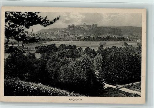 Kronach Blick nach Kronach