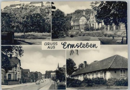 Ermsleben Konradsburg Stadtpark Bahnhofstraße Landambulatorium