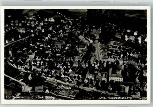 Bad Neustadt Fliegeraufnahme Bad Neustadt Stadtzentrum