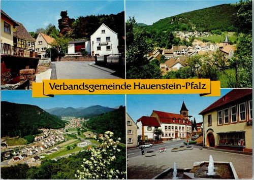 Hauenstein Verbandsgemeinde Hauenstein-Pfalz Hinterweidenthal Lug Wilgartswiesen Hauenstein 4-Bildaufnahme