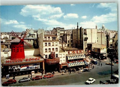 Le Moulin Rouge Paris ca 1972 AK
