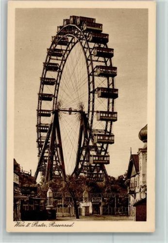 Riesenrad, Wien - Prater 1930 AK