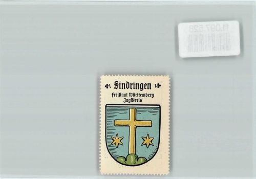 Sindringen Vignette Wappen Kaffee Hag ca 1920-1940