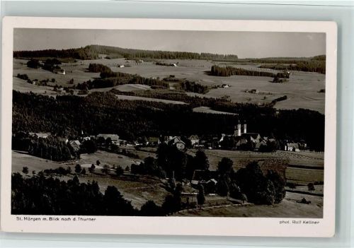 St. Märgen Blick auf St. Märgen mit Blick nach dem Thurner Foto Rolf Kellner