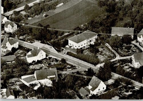 Unterschwarzach Luftaufnahme Gaststätte Pension Schwarzbachtal