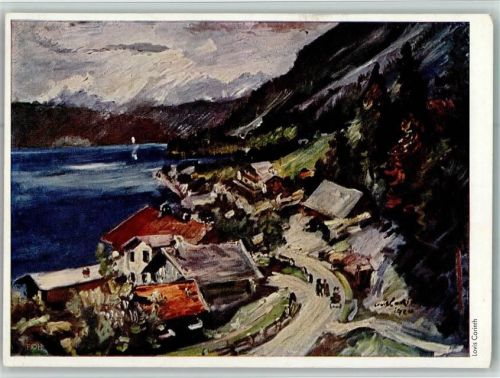 Verlag Hanfstaengl Nr. 115 - Lovis Corinth "Walchensee 1920