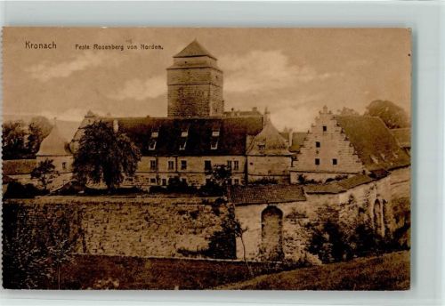 Kronach Feste Rosenberg von Norden
