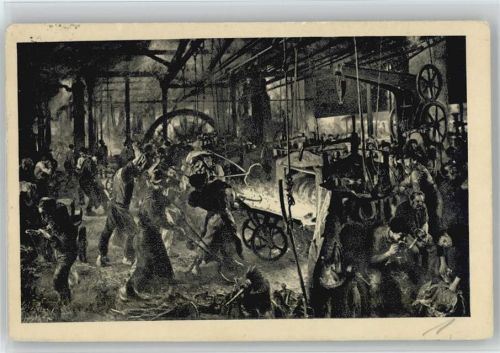 Eisenwalzwerk - 1934 AK - Fabriken - Berufe -