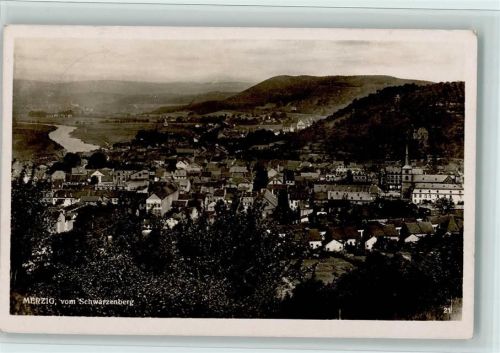 Merzig Blick vom Schwarzenberg