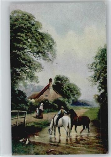 Bauer holt sein Pferd - 1916 AK