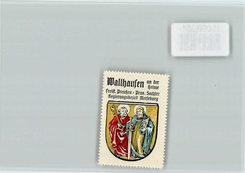 Wallhausen Vignette Wappen Kaffee Hag ca 1920-1940