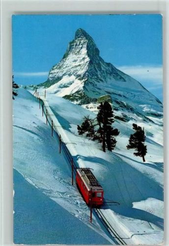 Zermatt Gornergratbahn auf Riffelalp Matterhorn