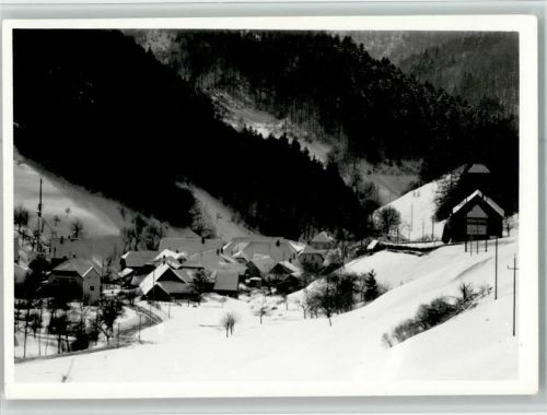 Neuenweg Blick auf Neuenweg Winteraufnahme