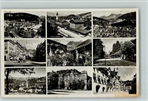 Feldkirch Ortsansichten Mehrfachaufnahme