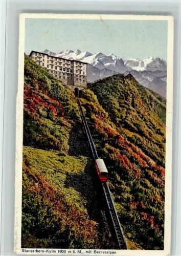 Stanserhorn Stanserhornbahn Stanserhorn-Kulm mit Berneralpen