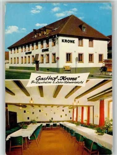 Friesenheim Gasthof Krone Innenaufnahme 2-Bildaufnahme
