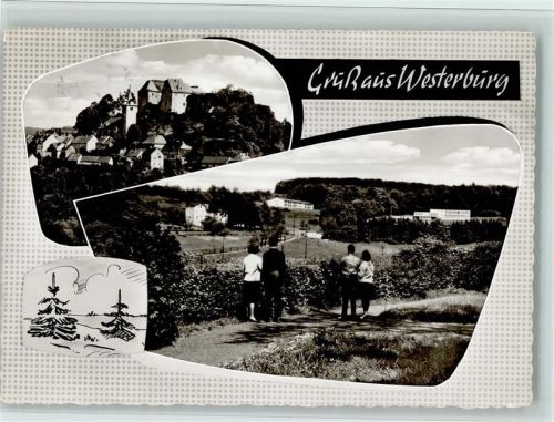 Westerburg Ortsansicht Burg Waldweg