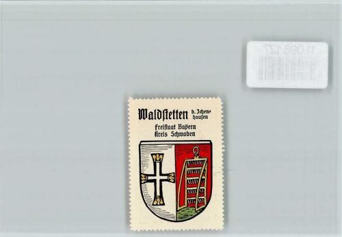 Waldstetten Vignette Wappen Kaffee Hag ca 1920-1940