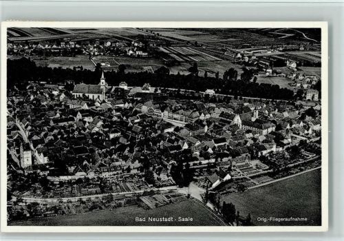 Bad Neustadt Luftaufnahme Gesamtansicht
