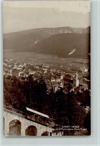 St-Imier 1919 et le Funiculaire Mont-Soleil