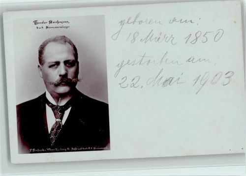 Theodor Reichmann ca 1900 AK Opernsänger
