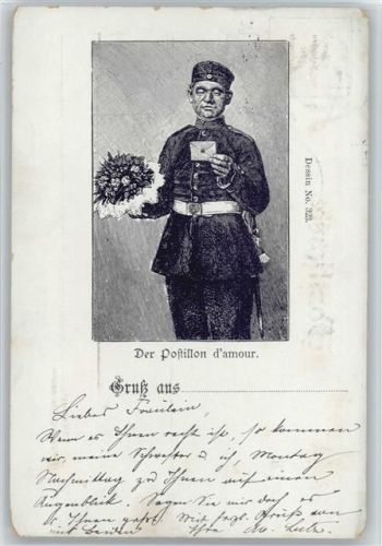 Der Postillion d`amour - 1899 AK