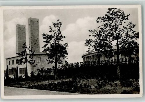 1936 Berlin Reichssportfeld, Kampfbahn Nr. 2 Olympia Karte