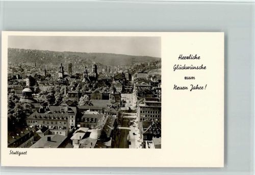 Stuttgart Blick auf die Innenstadt
