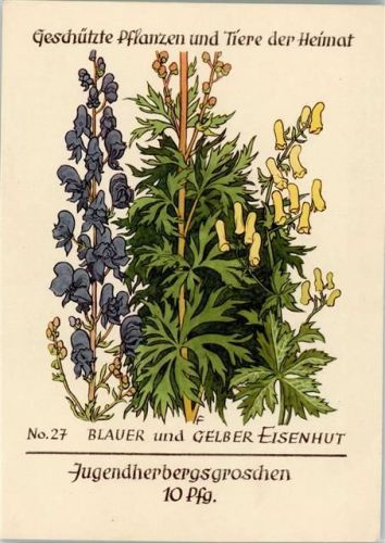 Jugendherbergsgroschen Nr. 27 - Geschütze Pflanzen und Tiere der Heimat - Naturschutz Umweltschutz