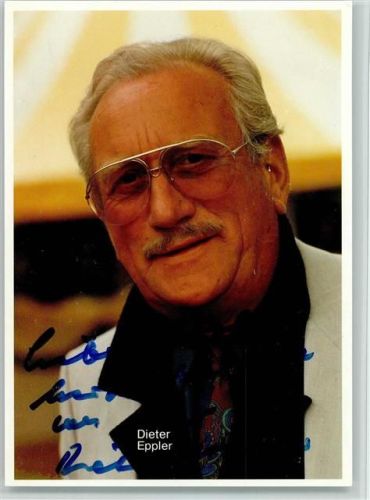 Dieter Eppler Original Autogramm