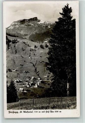 Hirschegg Blick auf Hirschegg mit Hoch-Ifen
