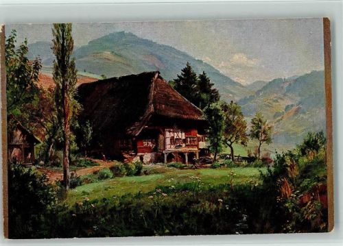 Serie IV Nr. 9 - Bauernhaus im Schwarzwald