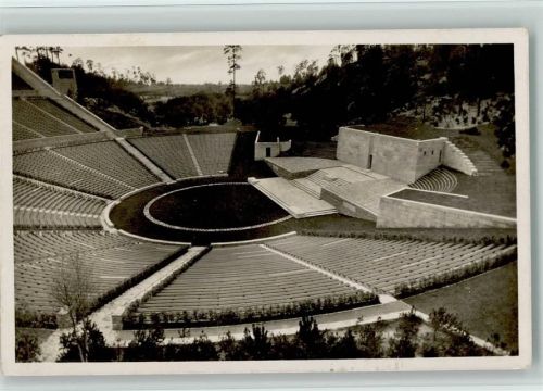 Amtliche Olympia Karte Nr. 6 - Berlin Reichssportfeld - Dietrich Eckhardt Bühne
