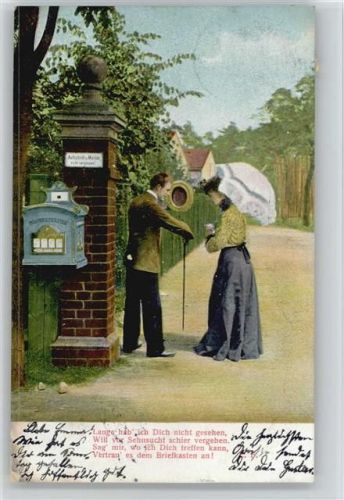 Sonnenschirm - Serie 235 - 1904 AK Briefkasten