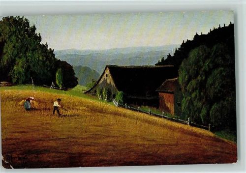 Serie II Nr. 14 Künstlerpostkarten aus dem Schwarzwald
