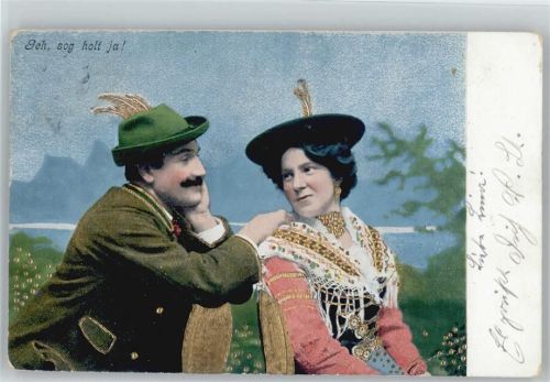 1905 Trachten aus Bayern