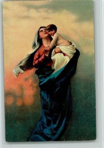 29825 Gemälde von Morelli, Die Allereinste - Heilige, christliches