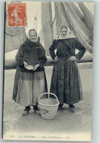 Fischerfrauen Typen - Frankreich -