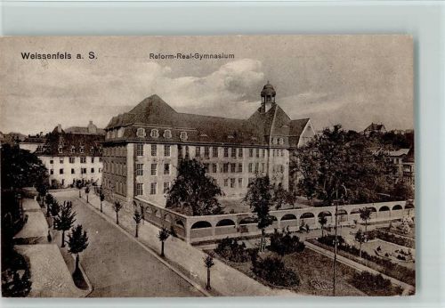 Weißenfels Real Gymnsium ca 1928 AK