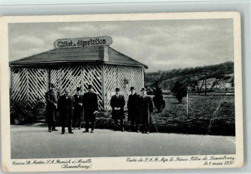 Chalet de degustation, Caves St Martin S.A. Remich und Prinz Felix