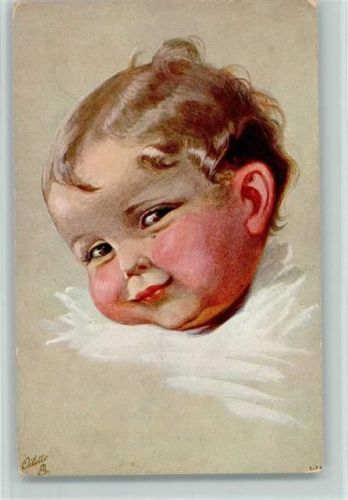 Babykopf Tucks Serie "Lachen und Weinen" Nr. 949 AK