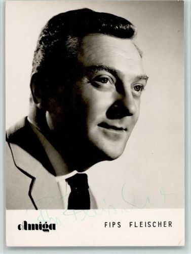 Fips Fleischer Original Autogramm