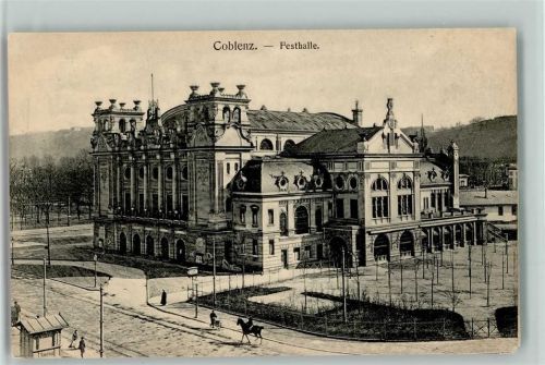 Koblenz Festhalle 1917 AK