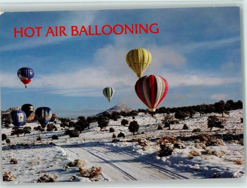 Hot Air Ballooning im Winter