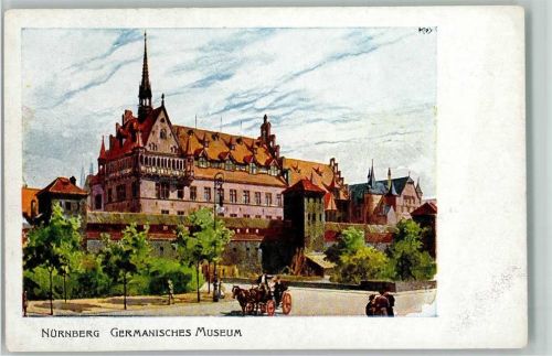 Nürnberg Germanisches Museum , Kutsche Nr. 552 Koch Kunstverlag