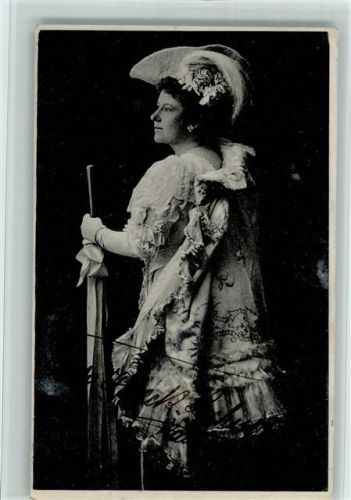 Frieda Hoeck-Lechner Kammersängerin Original Autogramm Opernsänger