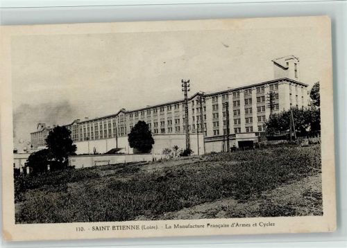 Saint-Etienne-de-Valoux La Manufacture Francaise Armes et Cycles , gute Erhaltung AK